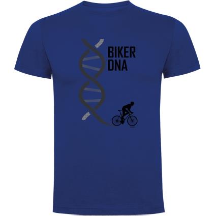 Camiseta De Manga Curta Biker Dna XL Royal Blue