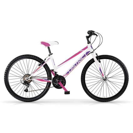 Mulher De Bicicleta Mtb District 26 One Size White