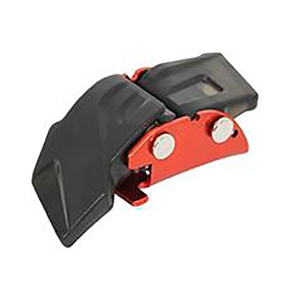 Shoes Buckle Fastener Left One Size Red