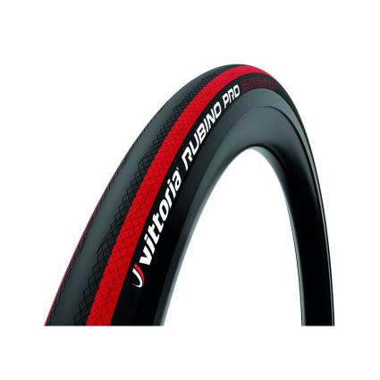 Pneu Estrada Rubino Pro Iv 700 x 25C Black / Red