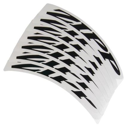 Wheel Decal Kit 303 Disc Single Rim+1 Extra Decal One Size Black