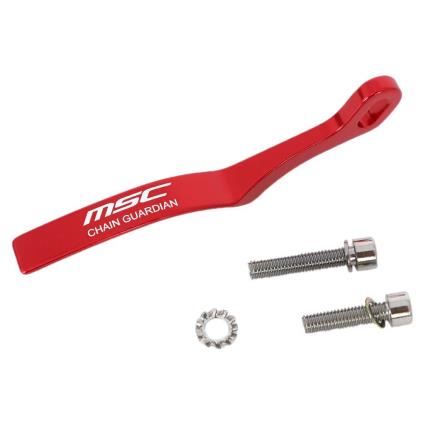 Chain Guard Soldare Type Mount With Bolt One Size Red