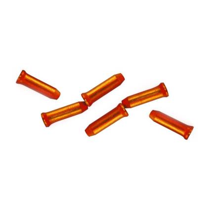 Aluminium Cable End Cap 100 Units One Size Orange