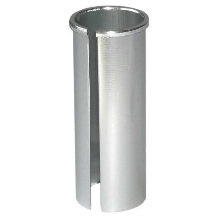 Seatpost Reducer Shim 80 Mm 27.0-25.4 mm Silver