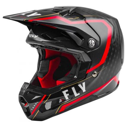 Capacete Motocross Formula Carbon Axon 2021 XL Black / Red