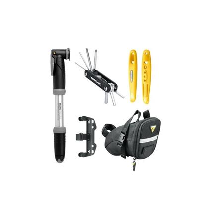 Deluxe Cycling Accessory Kit One Size Black