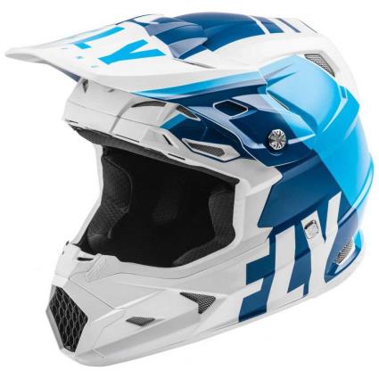 Capacete Motocross Toxin Transfer 2021 XL Blue / White