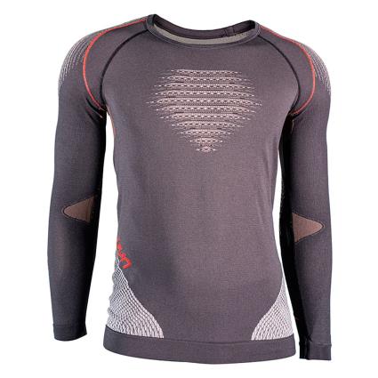 Camada De Base Evolutyon Comfort S-M Charcoal / White / Red