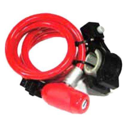 Cadeado Cabo Helvetica 10 mm x 150 cm Red