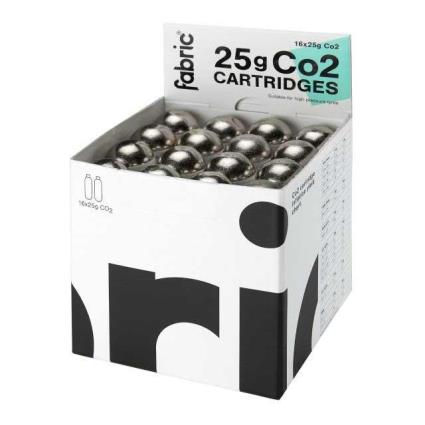 25g 16 Unidades Co2 Cartucho 25 g Silver