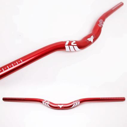 72 6061 6º 6061 6º Guiador 31.8 mm Anodized Red Glitter