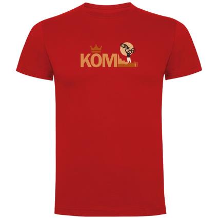 Camiseta De Manga Curta Kom XL Red