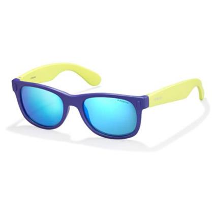 Oculos Escuros P0115 Junior Greyblmirror Pz Blue Lime