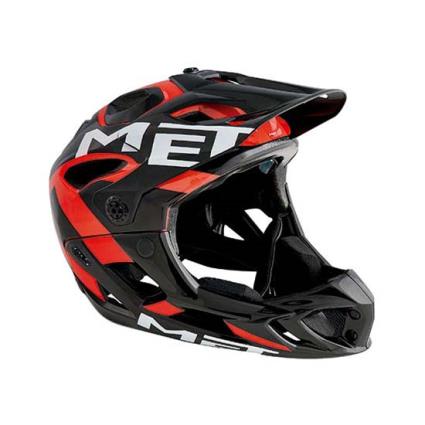 Capacete Downhill Parachute L Black / Red