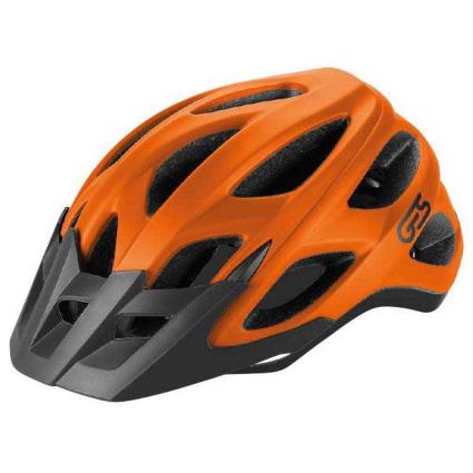 Capacete Trail L Orange / Black