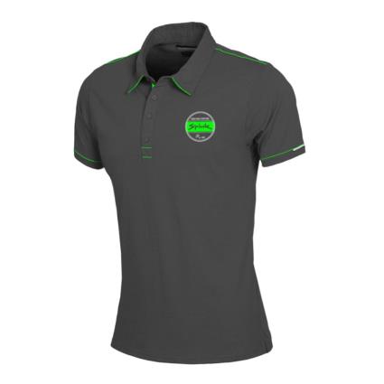 Camisa Polo De Manga Curta Sport XS Antracite / Green