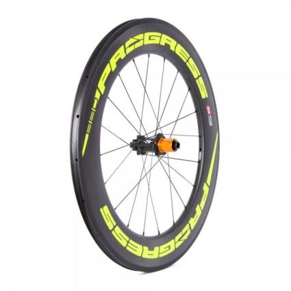 Roda Traseira Estrada Space 9 x 130 mm Yellow Fluo