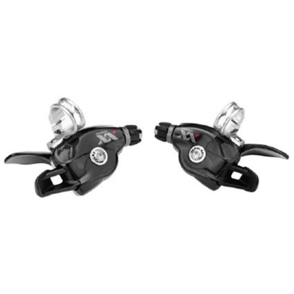 Conjunto De Mudanças De Gatilho Dianteiro E Traseiro Xx 2 x 10s Black / Grey