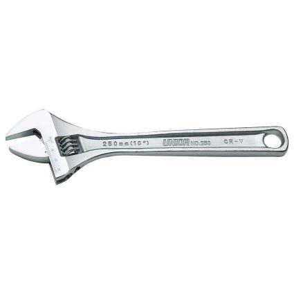 100 Adjustable Wrench One Size Silver