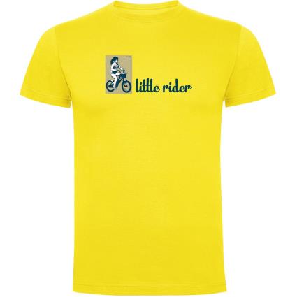 Camiseta De Manga Curta Little Rider S Yellow