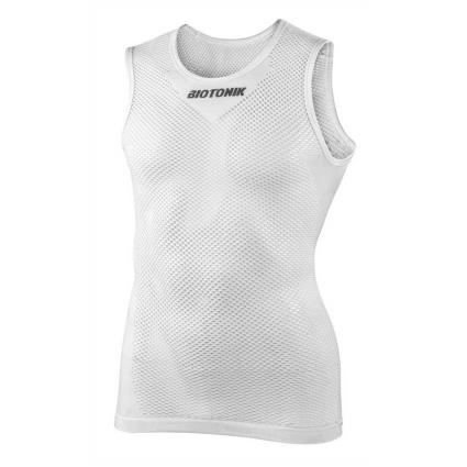 Camisola Interior Sem Mangas Mesh Flex One Size White