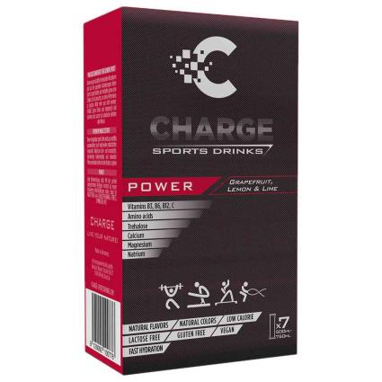 Caixa De Dose Única Power 7 Unidades Toranja / Limão / Lima One Size Black