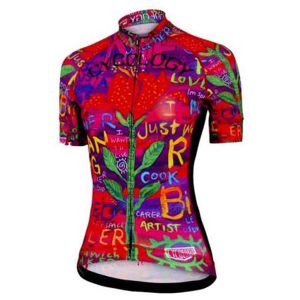 Camisola Manga Curta See Me L Red / Green / Purple
