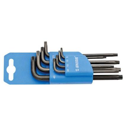 Torx Set 9 Units 9-40 mm Silver / Blue