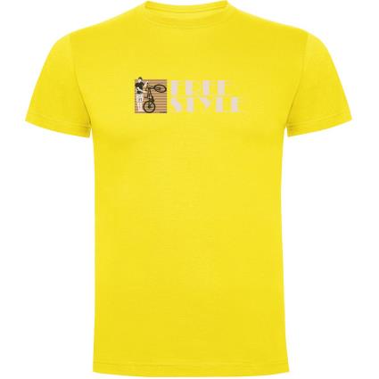 Camiseta De Manga Curta Freestyle L Yellow