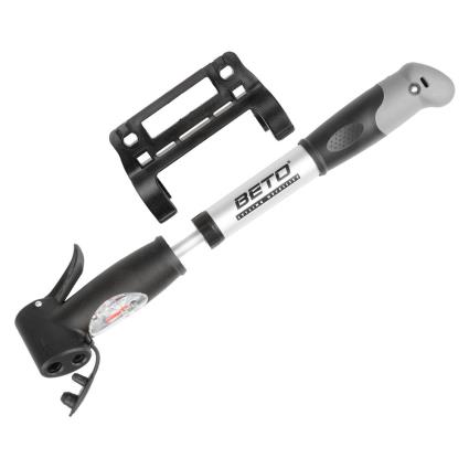 Mini Bomba Double Head 125 Psi Silver / Black