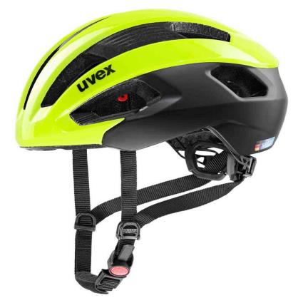 Capacete Estrada Rise Cc L Neon Yellow / Black Matte