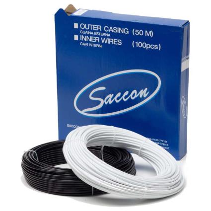 Capa Cabo Desviador Traseiro Teflon 50 Metros One Size Black