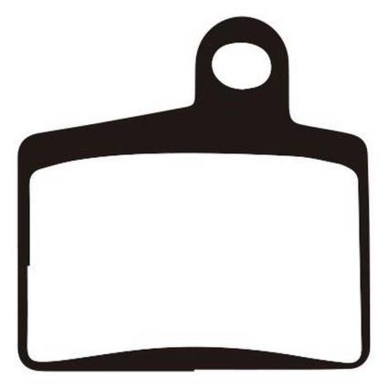 Pastilhas De Freio Semi-metálicas Para Hayes Stroker Ryde One Size Black / Silver