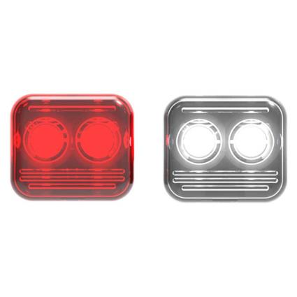 Luz Dianteira Ams Light+ 8 Lumens Black