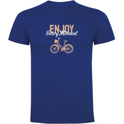 Camiseta De Manga Curta Enjoy Every Moment 3XL Royal Blue