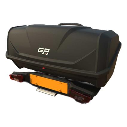 Porta-bagagens Para Suporte De Bicicletas Gp Box 340l One Size Black