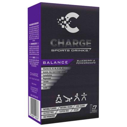 Caixa De Dose Única Balance 7 Unidades Mirtilo / Romã One Size Black