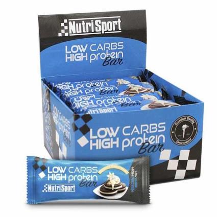 Low Carb High Protein 16 En Biscoito E Creme En Ergy Bars Box One Size Blue