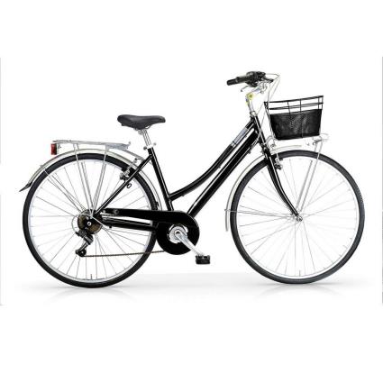 Mulher De Bicicleta Central 700c One Size Black