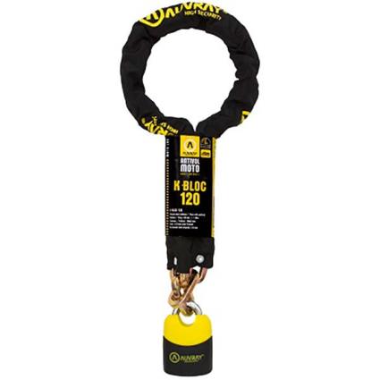 Cadeado Corrente K-bloc 10 Mm 10 x 1200 mm Black / Yellow