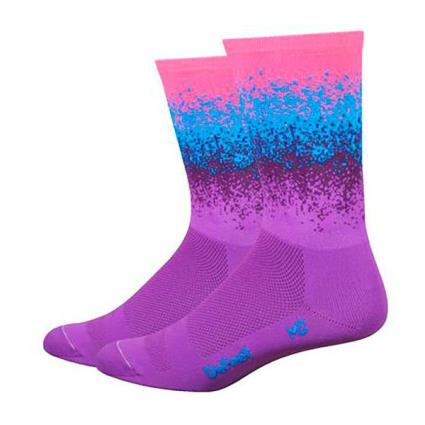 Meias Barnstormer 6 Ombre EU 46-48 Purple / Pink / Blue
