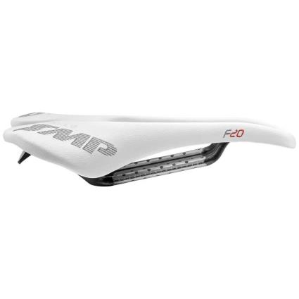 Carbon Saddle F20 277 x 135 mm White