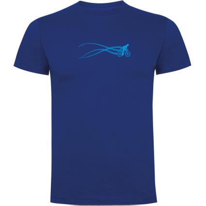 Camiseta De Manga Curta Bike Estella 2XL Royal Blue