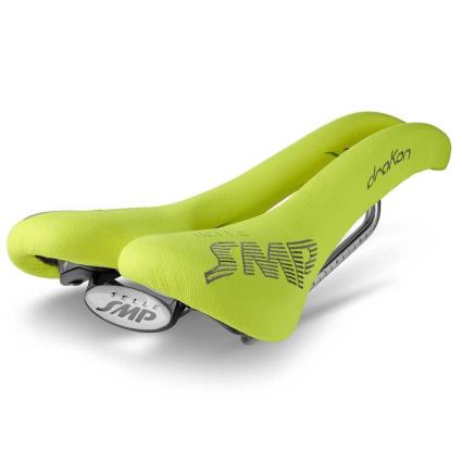 Carbon Saddle Drakon 276 x 139 mm Yellow Fluor