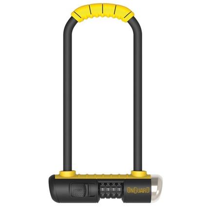 Bulldog Mini Ls 8014 Combination Number U-lock 90 x 240 x 13 mm Black / Yellow