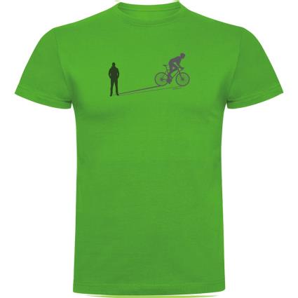 Camiseta De Manga Curta Bike Shadow M Green