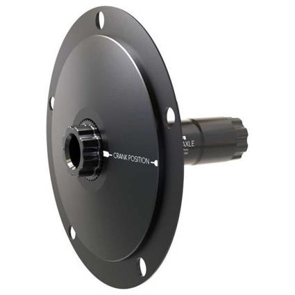 Track Axle With Spider 30 x 144 mm Black