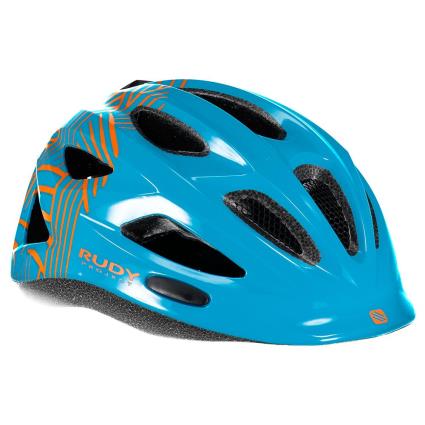 Capacete Mtb Rocky M Blue / Orange Shiny