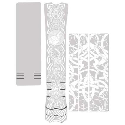 Adesivos Protetores Quadro Viking E-bike One Size White