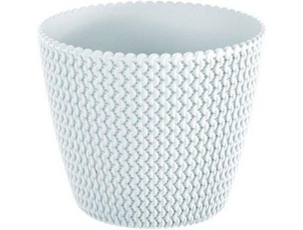 Vaso  Splofy (Branco - 15.7 x 15.7 x 13.2 cm)